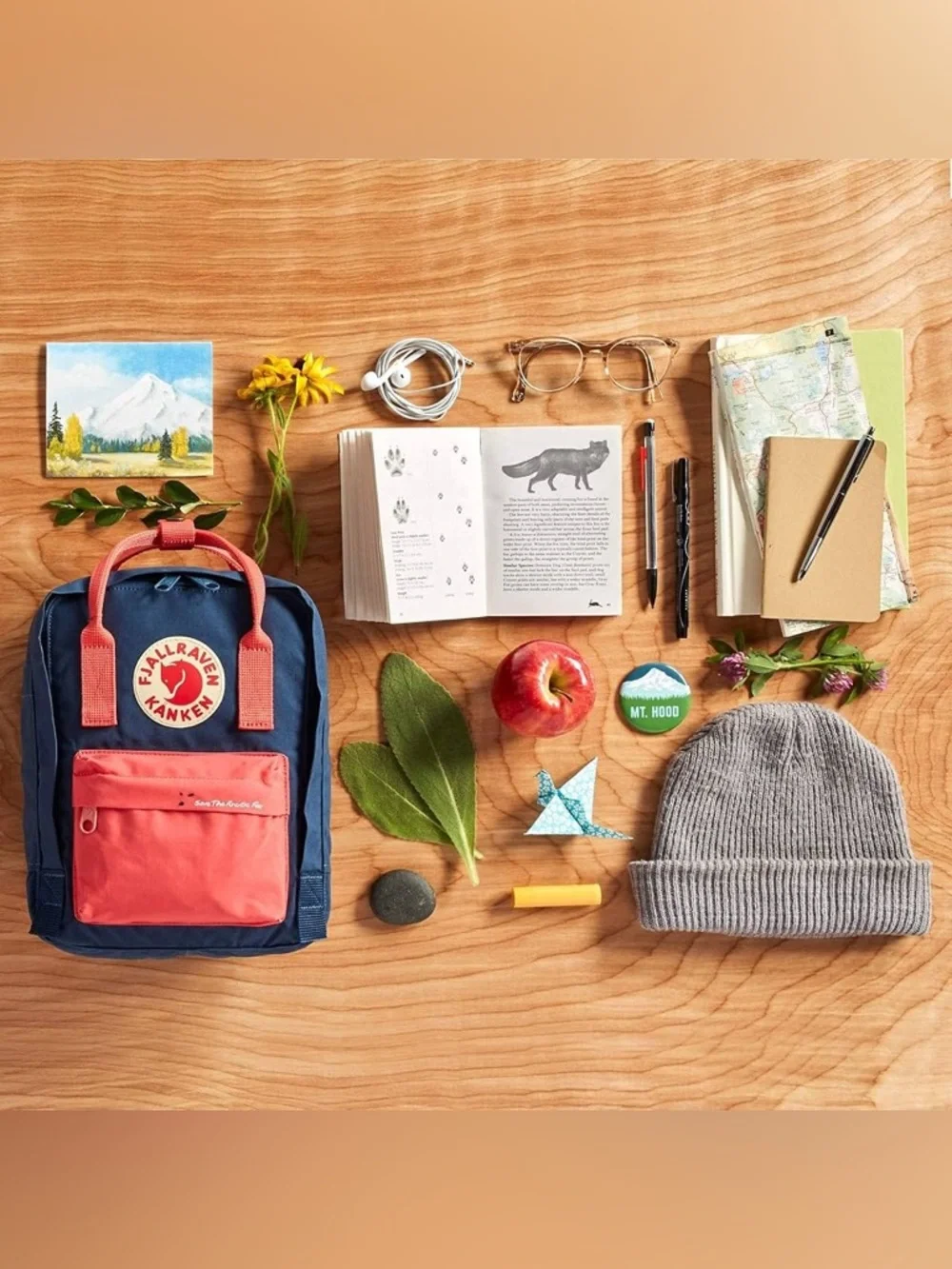 FjallRaven Kanken mini Backpack - Sky Blue